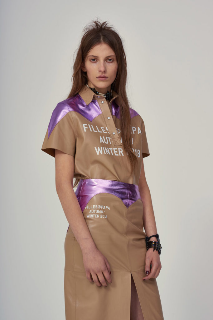 Girl wearing a Filles à Papa Fall/Winter 18 outfit