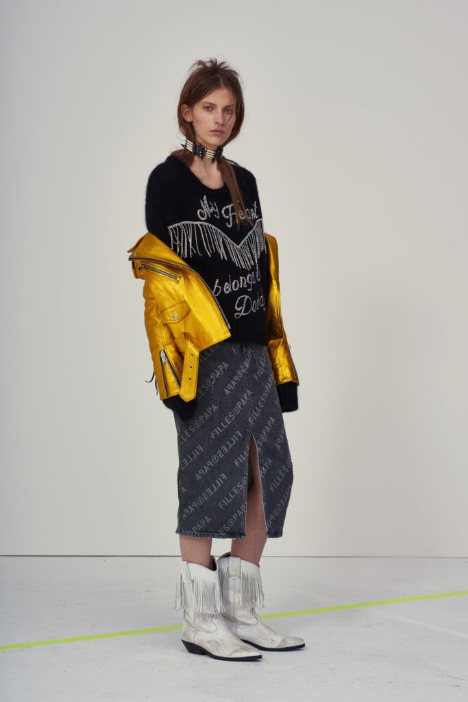 Girl wearing a Filles à Papa Fall/Winter 18 outfit