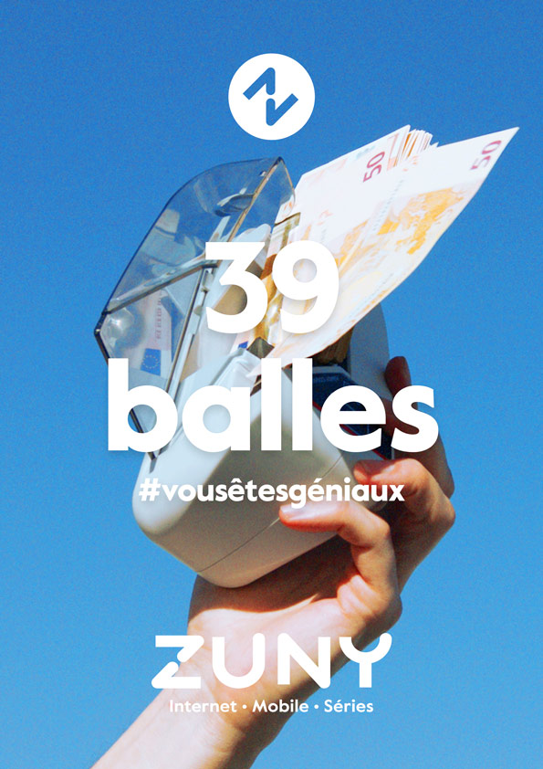 Poster 39 balles